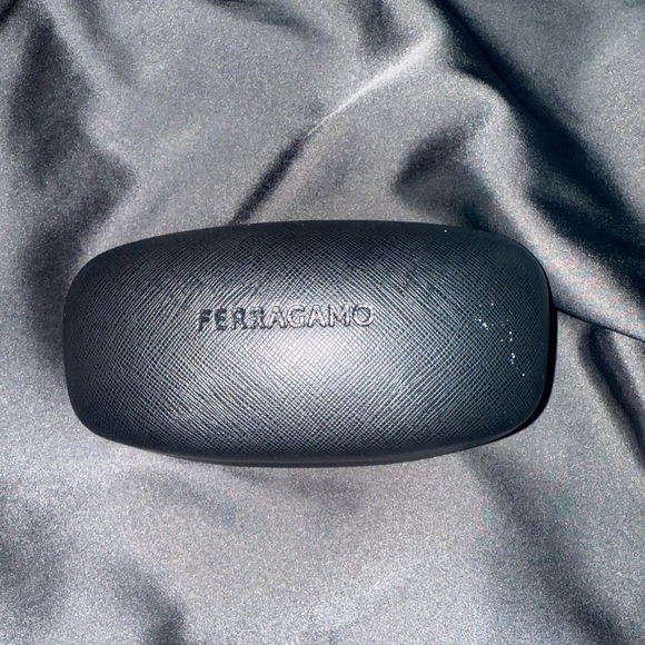 Salvatore Ferragamo Glossy Black Sunglasses - Picture 5 of 8